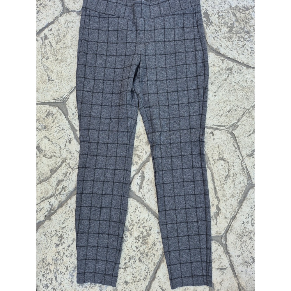 RW&CO Women's Plaid Leggings Grey Pants‎ Size S EUC